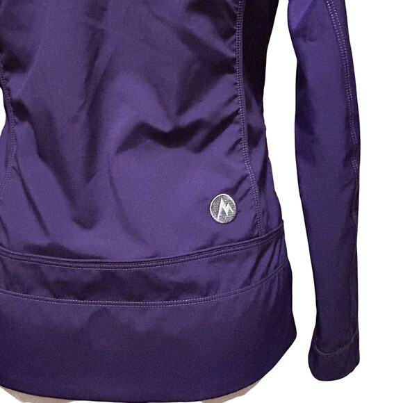 Marmot Woman's Hooded Softshell Jacket Purple Size S Outdoor Activewear - Picture 8 of 14